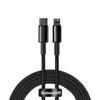 Kabel Baseus CATLWJ-A01 Lightning - USB-C PD 20W 480Mb/s 2m - czarny